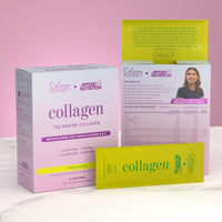 Applied Nutrition - Coleen Rooney - Marine Collagen - Anti-Aging Formula - Best Skin Rejuvenation - Best Joint Support - Radiant Complexion - (14 Sachets - 12.5g Each) (Citrus)