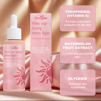INBOLM Tanning Drops 60ml, Sunless Tanning Drops Gentle Ingredients with Gloves,Enhancing Your Natural Skin Tone,Naturally Boost Melannin Promotes Skin Health and Pigmentation