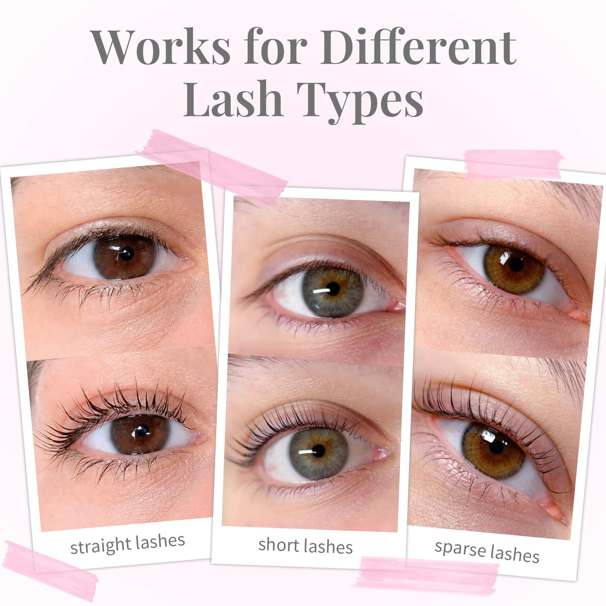 PERMANIA Lash Lift Kit, Eyelash Lift Kit, Beginner Friendly | Easy Application Eyelash Perming Kit with Glue Balm, DIY Salon Curl Results at Home, Last up to 4 Weeks