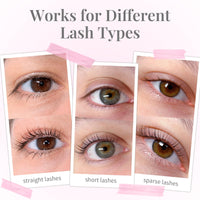 PERMANIA Lash Lift Kit, Eyelash Lift Kit, Beginner Friendly | Easy Application Eyelash Perming Kit with Glue Balm, DIY Salon Curl Results at Home, Last up to 4 Weeks