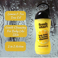XHC FRESH START SHOWER GEL - TEA TREE & LEMON CO:CN