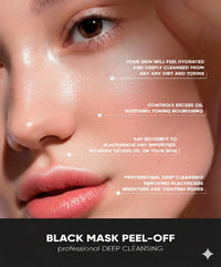 PERFECT LOOK LONDON Perfect Look London Peel-Off Face Mask for Blackhead Remover & Acne – Deep Pore Cleanser with Bamboo Charcoal & Kaolin – Unclogs Pores & Controls Oil