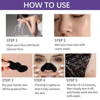 QEEROYO Nose Strips, Nose Strips Blackhead, 50 pcs Pore Strips, Blackhead Pore Strips, Pore Strips for Blackheads, Deep Cleansing Nose Strips, Deep Cleansing Nose Pore Strips for Madam Blackheads Removal