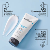 ‎The Solution The Solution Hyaluronic Acid Hydrating Body Lotion (200ml). Hyaluronic Acid Moisturiser with Sea Algae Complex, Night Moisturiser, Day Cream for Body, Vegan & Cruelty Free Womens Moisturiser
