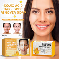 Kojic Acid Soap, Kojic Soap Bar Skin Lightening Soap Bath Soap, Fades Age Spots, Freckles, Revitalize and Moisturizing Cleansing Soap for Dark Spots, Uneven Skin Tone