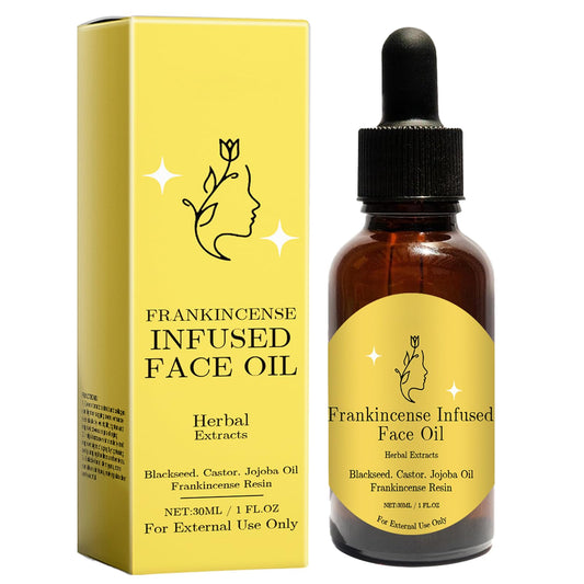 Leogony 2Pcs Frankincense Oil for Skin, Organic Moisturizing Frankincense Resin Cold Pressing Essence, Smooths Fine Lines and Wrinkles