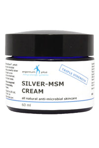 argentum plus Triple Strength Silver-MSM Cream 60 ml