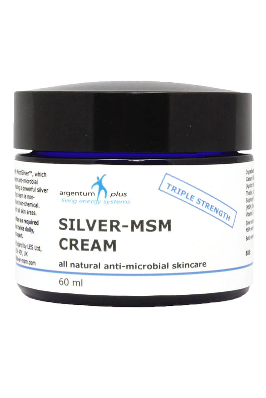 argentum plus Triple Strength Silver-MSM Cream 60 ml