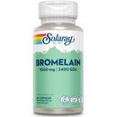 SOLARAY Bromelain Supplement 1000mg 2500 GDU/g - 60 High Strength Vegan Capsules - Enzyme Nutritional Supplements - Naturally Derived Enzyme from Pineapple - Non GMO & Lab Verified - Solaray