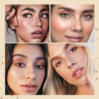 Ruojiar 2 Colors Freckle Pen Set,Faux Freckle Makeup Pen,Soft Dot Spot P/en for Natural Lif/elike Makeup,Easy to Color & Waterproof,Smooth Strokes,Smudge-free,Unique Round Tip Design(Gray+Coffee Brown)