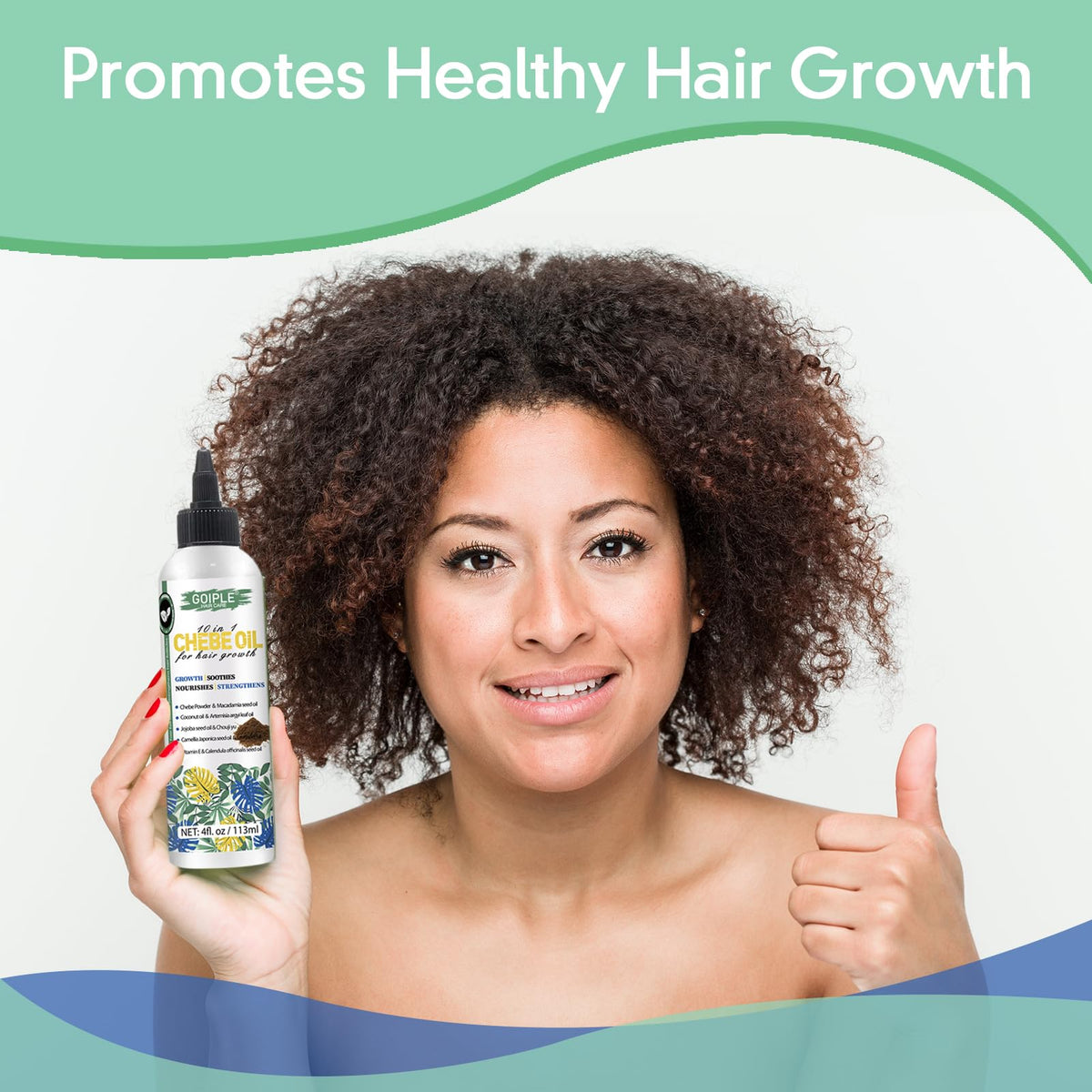 WOZUTUNT Chebe Hair Growth Butter & Oil - Thickening & Growth Formula for Men & Women (113ml)