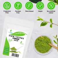 ETC Cosmetic`s SIDR (JUJUBE) POWDER 100/200/300 gr - A natural cleanser plant powder | Suitable for all hair types, including thin, weak and damaged hair | 100% Natural (300 Gr)