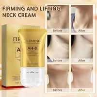 Gonggi AH-8 Firming Neck Cream, Tightening Lifting Sagging Skin, with Double Roller Massage, Reduce Wrinkles Fine Lines and Double Chin, Moisturizing (1PCS)