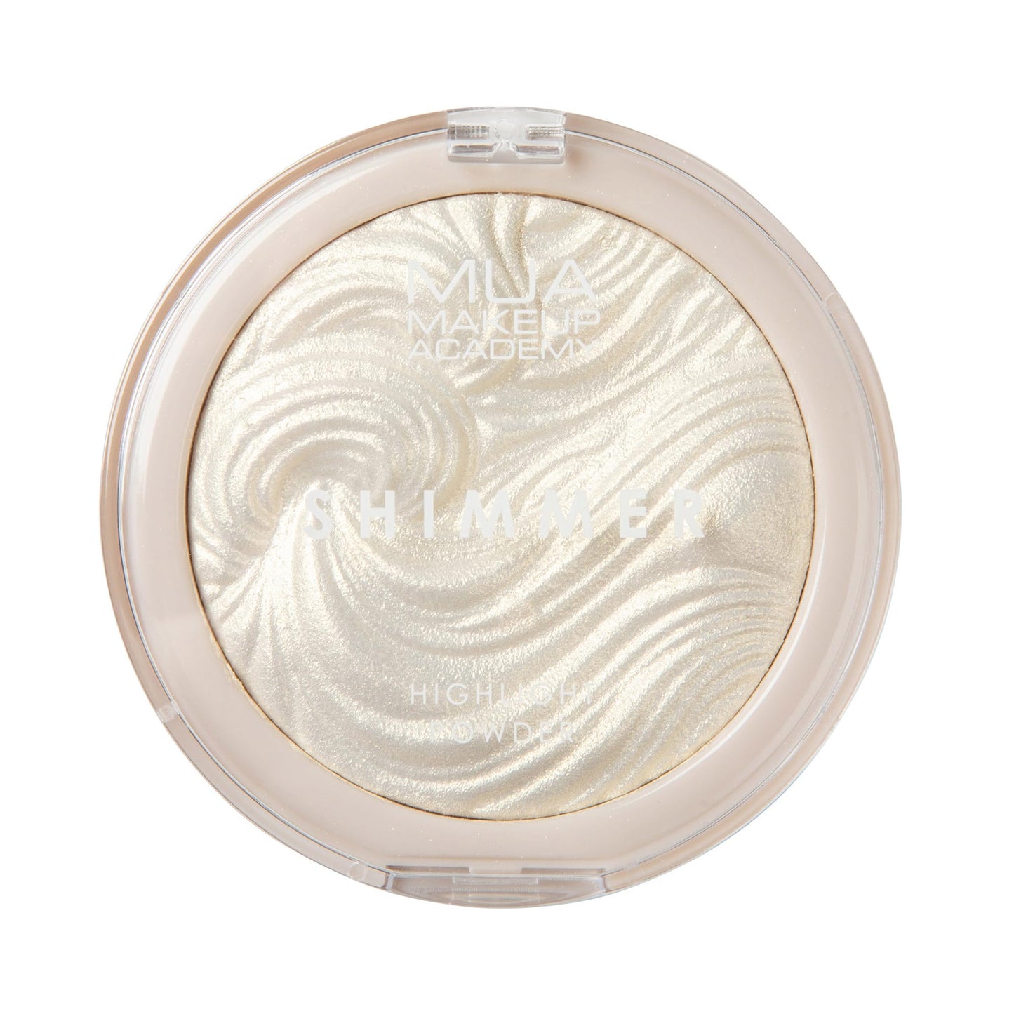 MUA Makeup Academy Shimmer Highlighter Powder, Iridescent Gold - Highly Pigmented Glow Finish, 8 g