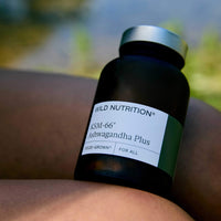 Wild Nutrition WILD NUTRITION Food-Grown Ashwagandha KSM 66 Plus | Ethically Sourced Ashwagandha Capsules to Support Mind and Body | Tablets to Support Stress and Anxiety | 60 Capsules