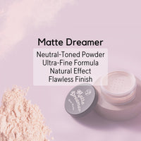 W7 Loose Face Powder Trio - 3 Piece Set - Banana, Nude & Pink Toned Powders - Ultra-Fine Setting Powder for Flawless Makeup