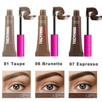 FPNNZ Eyebrow Gel, Brow Gel with Waterproof Formula Long-Wear, Volumizing, Buildable, Creamy Gel Formula for Brow Colour and Structure Non-Sticky, Smudge-Proof Instant Brow Styler (01#Taupe)