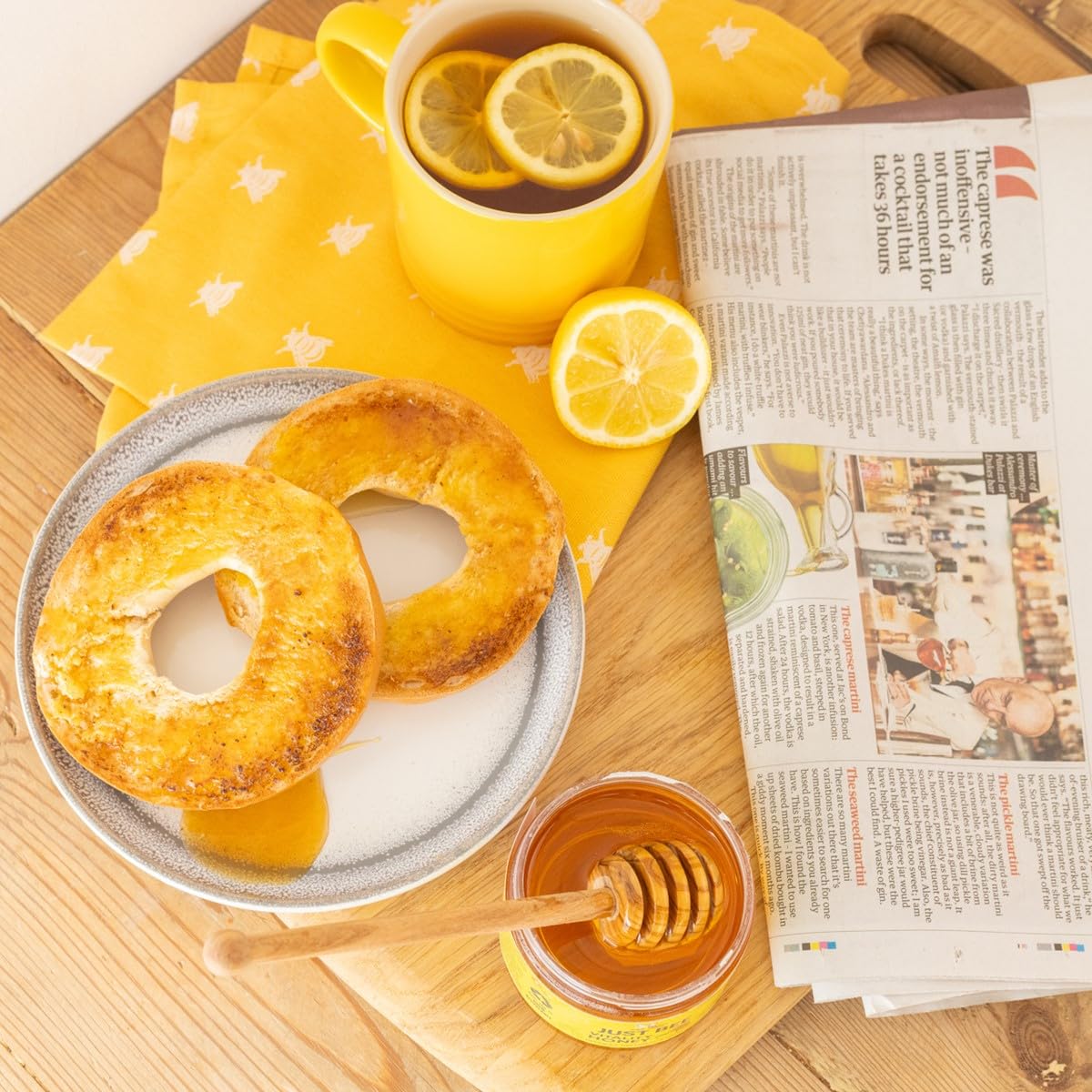 Vitality Honey with Ginseng, Lemon Extract & Vitamins B1-B12 for Tiredness & Fatigue (260g)