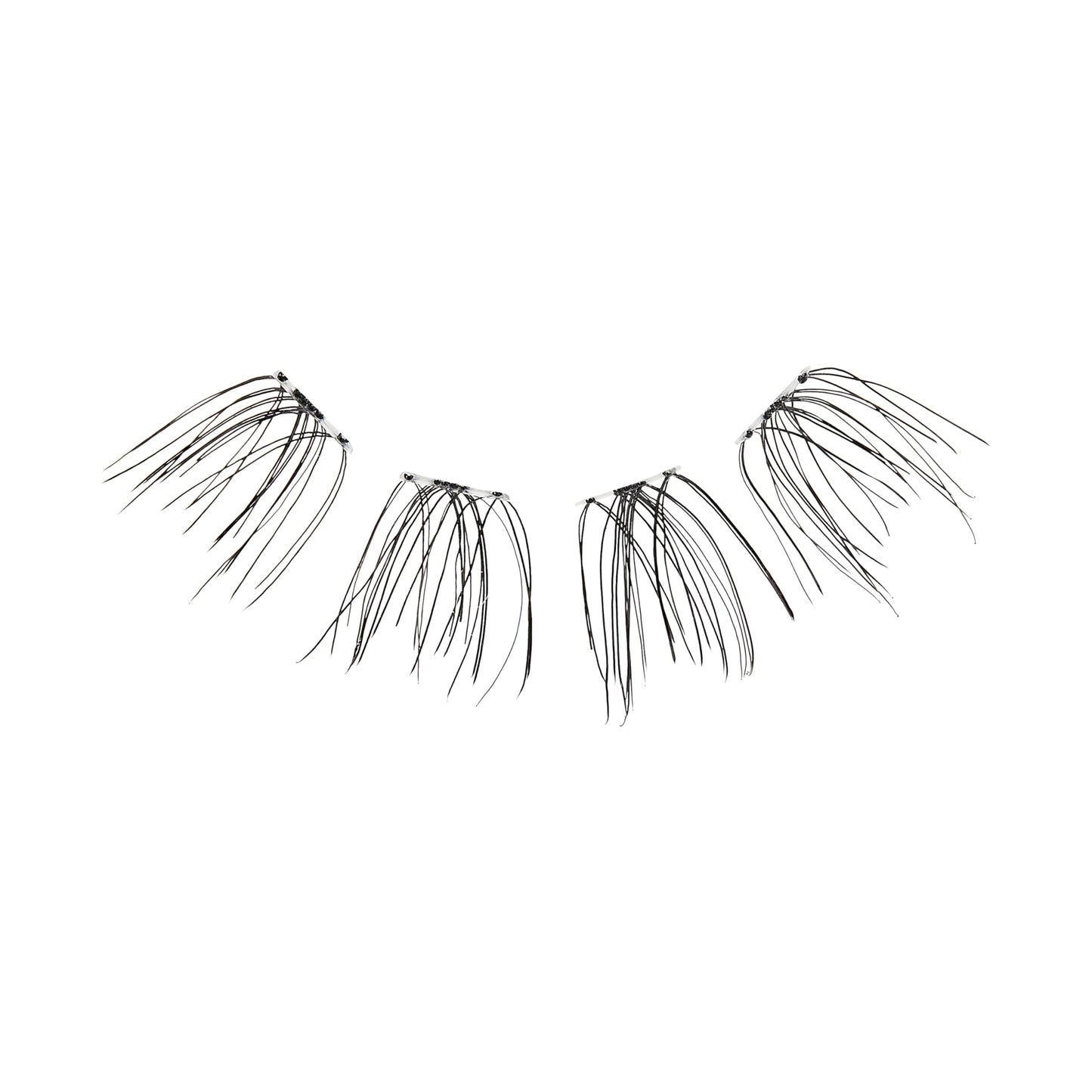 KISS The New Natural Trio Lashes False Eyelashes Clusters 01, 24 Wisps