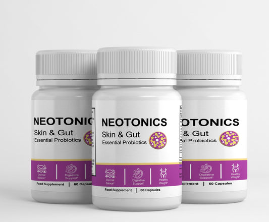 Neotonics - Neotonics Skin & Gut Probiotics 180 Capsules Food Supplement - Dido Extreme Supplements