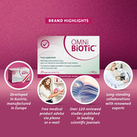 OMNi BiOTiC metabolic | Balance in The Intestine | Probiotic with Highly Active Intestinal Bacteria | 30 Sachets | Powder | Vegetarian | Gluten-Free | for Daily Use
