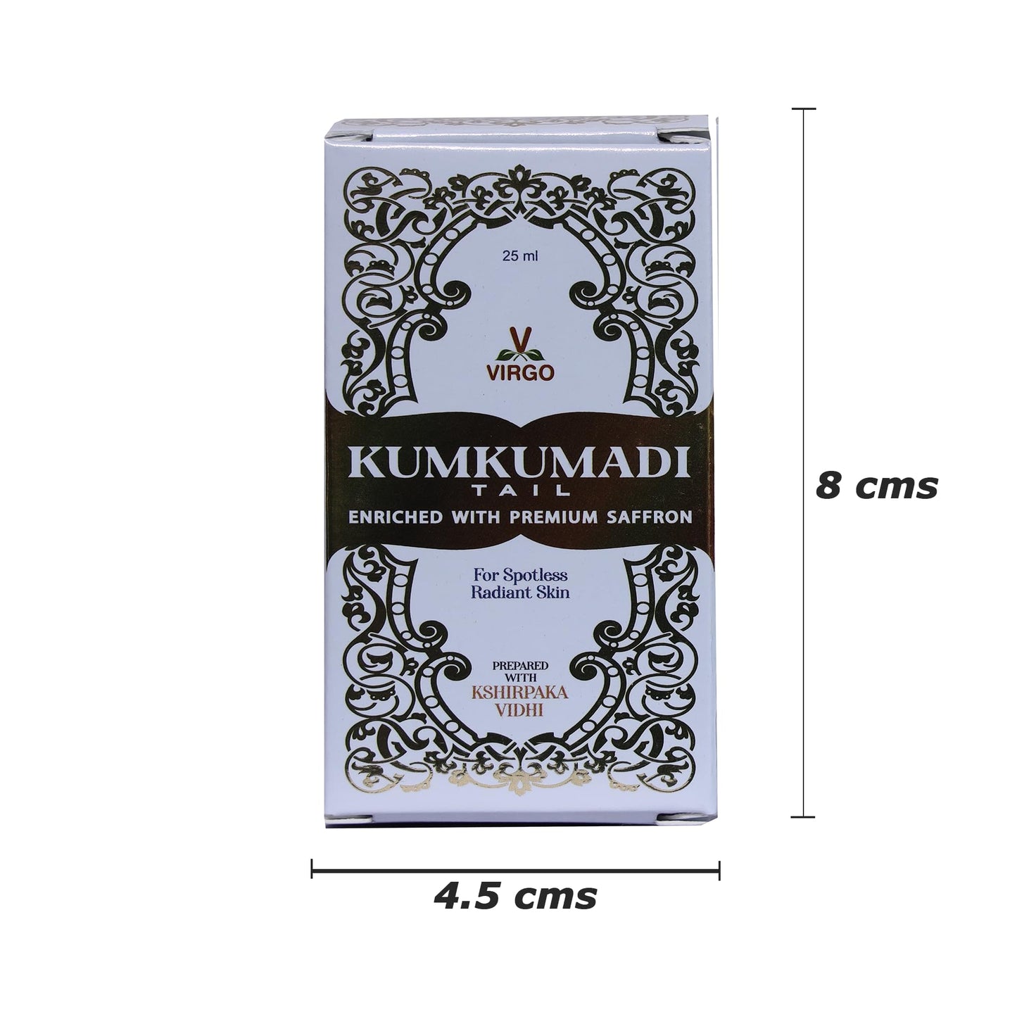 MAWANS Ayurveda’s Natural Kumkumadi Oil with Premium Saffron Herbal Made for Face & Skin 25ml - Early age wrintkles | Black spots | Pimples | Dull Skin | Uneven skin tone