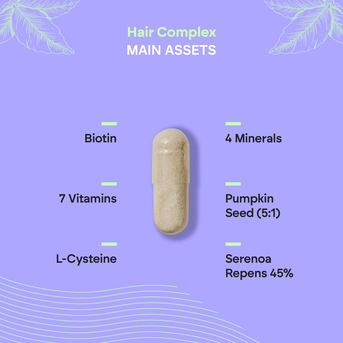 NUTRALIE Hair Vitamins [Award 2022] - Biotin + Zinc + Selenium + L-Cysteine - Hair Supplement for Men and Women - 90 Vegetarian Capsules Nutralie