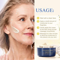 Polypeptide Tightening Anti Wrinkle Face Cream for Women, Skin Tightening Cream for Face, Peptide Day and Night Cream for Women Anti Aging Face Cream, Firming & Moisturizing, 1.76 Oz