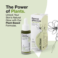 Love and Pamper Love & Pamper RESCUE & RECOVER Night Repair Serum - Plant Powered, Vitamin E, Targets Dark Spots, Reduces Fine Lines, Redness, Repair & Nourishes Skin, Smooths Texture Overnight