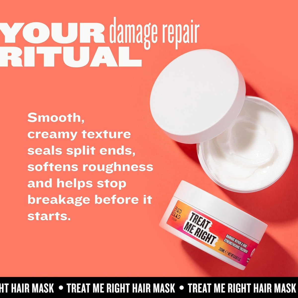Bed Head by TIGI Treat Me Right Hair Mask, 200ml