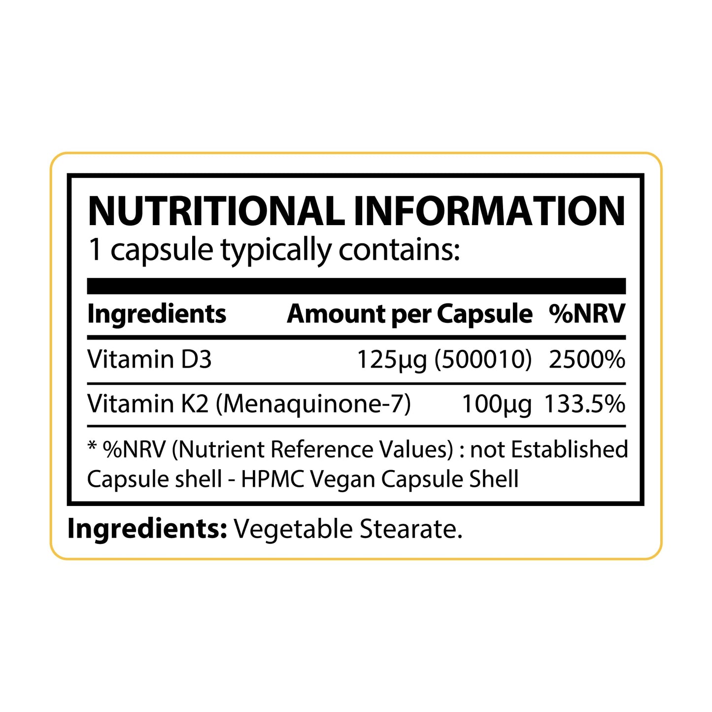 X Supplements Vitamin D3 5000 IU with K2 100μg | 1-A-Day | 60 High Strength Vitamin D Tablets | MK-7 Menaquinone | Vitamin D3 | Bone, Immune & Heart Support | Supplements for Adults