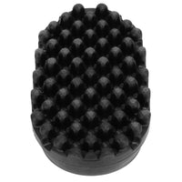 Dpofirs Twist Afro Curl Hair Brush, Washable Twist Hair Sponge Twist Curl Brush Comb Rubber Styling Tool for Home and Salon Use