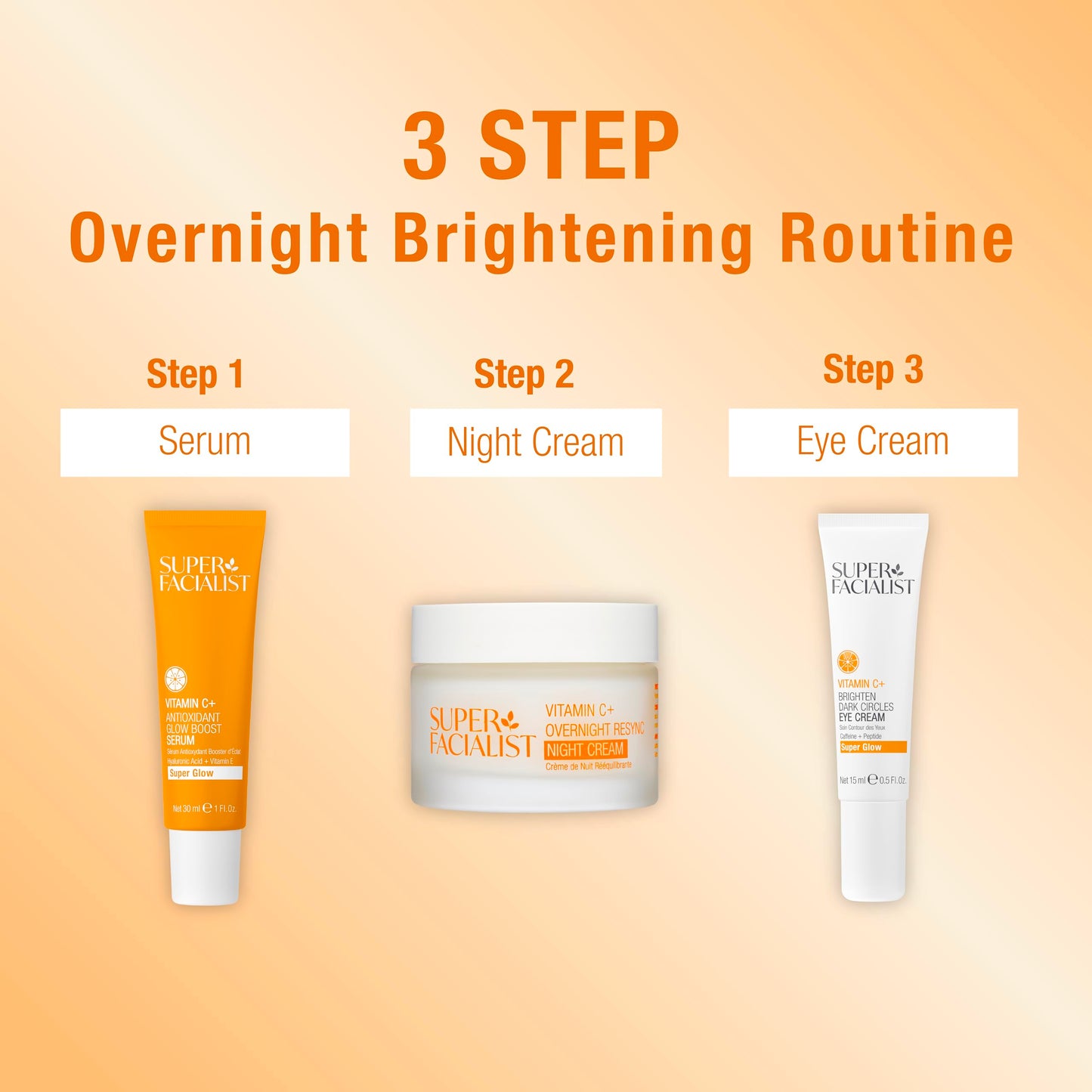Super Facialist Vitamin C Overnight Resync Night Cream 50ml