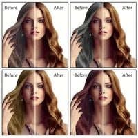 Hair Care Instant Dye Shampoo,Polar Hair Dye Shampoo Women 3-In-1 Sha/mpoo for Color Hair,Instant Herbal Coloring Sham/poo,Hair Care Dye S/hampoo,Easy to Use Shampo/os Dy/e,Long Lasting(Light Brown)