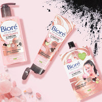 Biore Rose Quartz and Charcoal Stress Relief Clay Mask, 50 ml