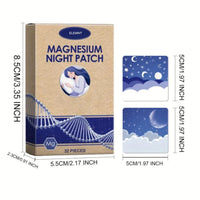 ELEMNT Sweet Dreams Magnesium Night Patch (Pack of 32) Sleep Aid with Magnesium Essence, Lavender Extract and Coconut Oil