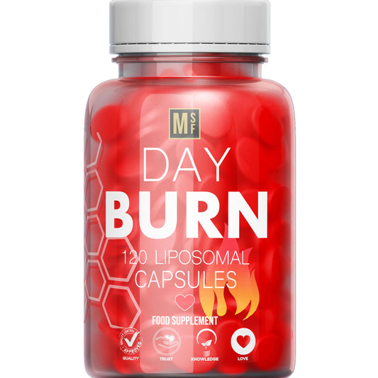 MetaSuperfoods Day Burn 120 Liposomal Capsules for Women and Men 60 Days Supply | Vegan | High Strength, Size Management | 50% More Capsules Than Other Brands