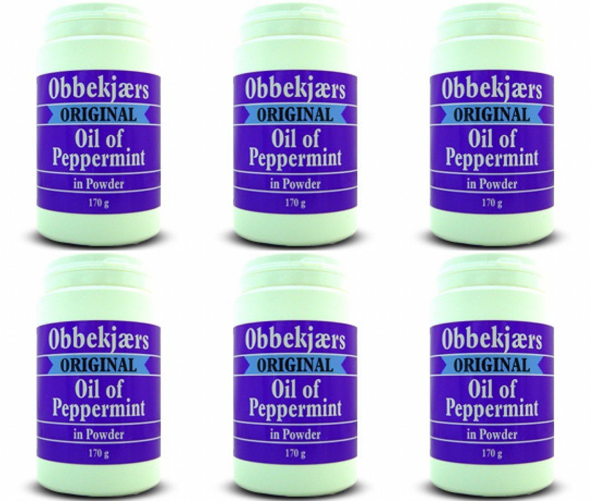 Obbekjaers Peppermint Products Obbekjaers Obbekjaers Oil of Peppermint 170g (Pack of 6)