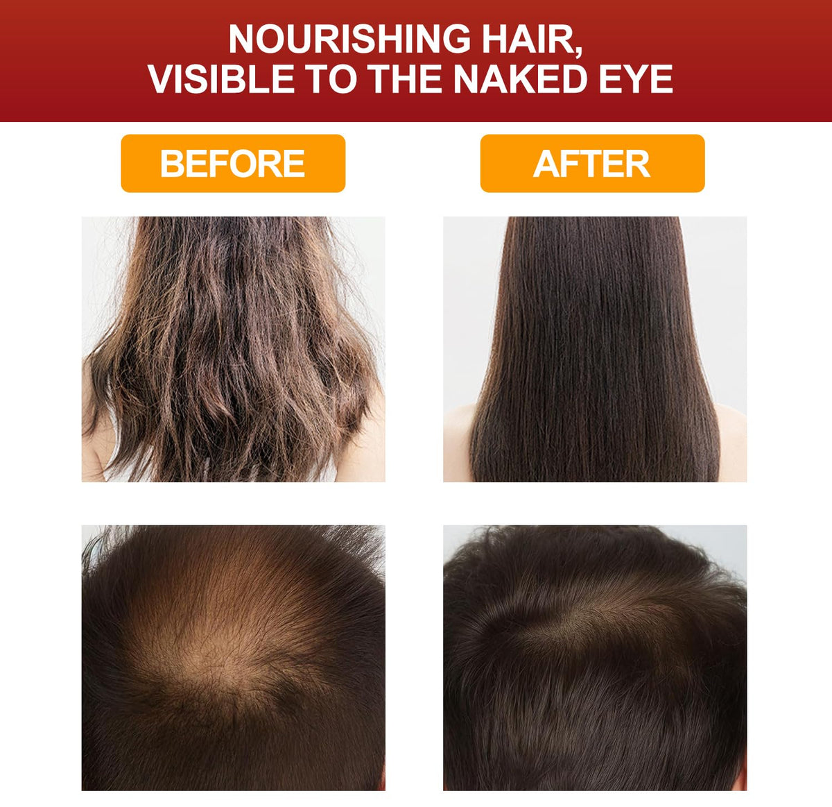 VIDIND Batana Oil Promotes Hair Growth, Natural and Healthy, Can be Used as A Hair Mask and Hair Oil, Moisturizes Hair, Repairs Damaged Hair, Makes Hair Thicker and Fuller (120g)