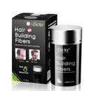 Dexe Hair Building Fibers - Thickening Fiber for Women and Men-Gentle Plant Formula-Hypoallergenic-Natural Look - Hair Loss Concealer Powder for Thicker Fuller Hair - .77oz (Dark brown)