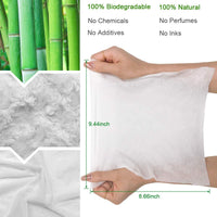 100 Pieces Compressed Wipes, Compressed Towels Tablets, Portable Face Towels Tablets, Compressed Coin Tissue for Travel, Home, Beauty Outdoor Activities