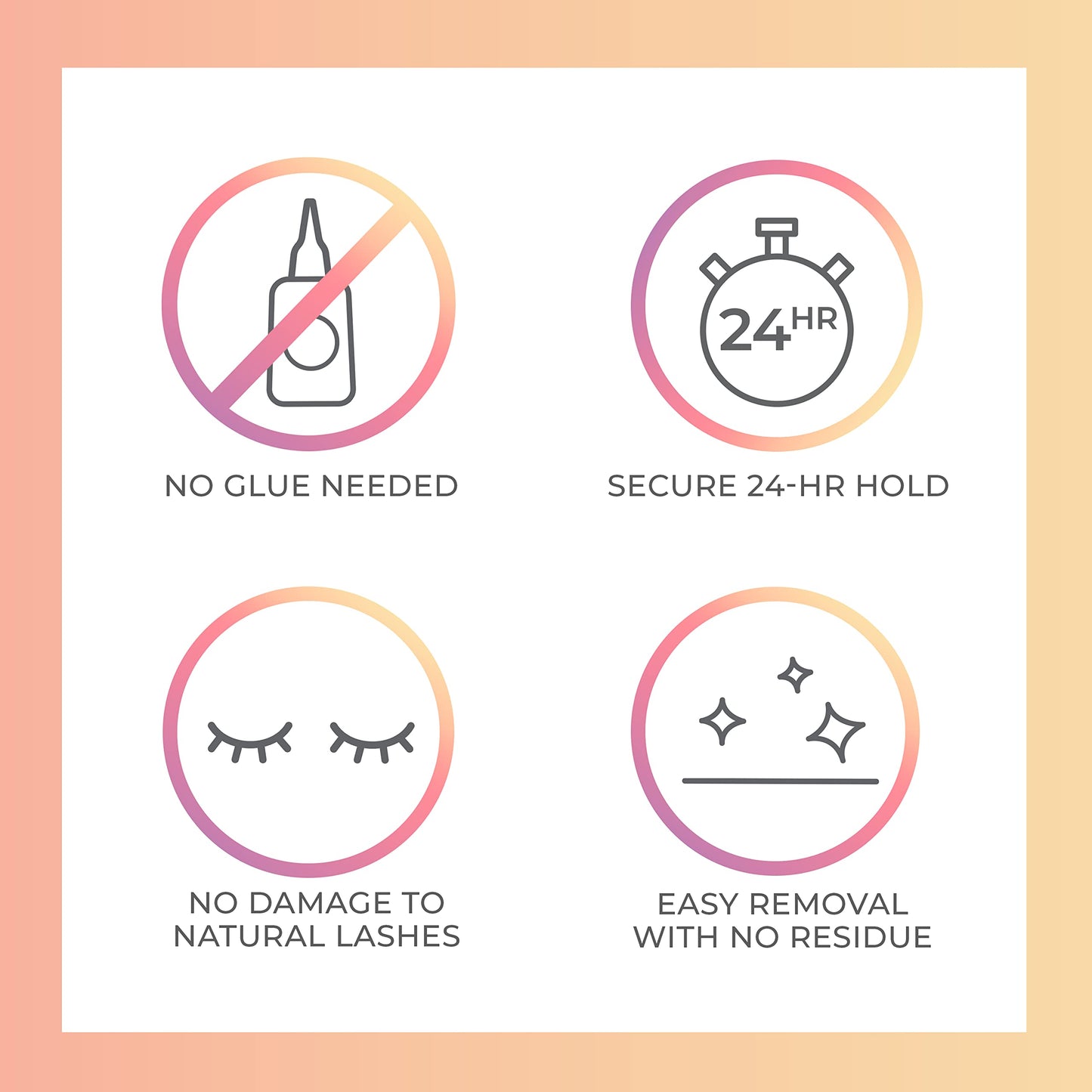 KISS imPRESS Press-On Falsies Eyelash Clusters Kit, Natural, Black, No Glue Needed, Fuss Free, Invisible Band, Natural, 24 Hours, No Damage, No Sticky Residue, Gorgeous, Quick & Easy | 20 Clusters