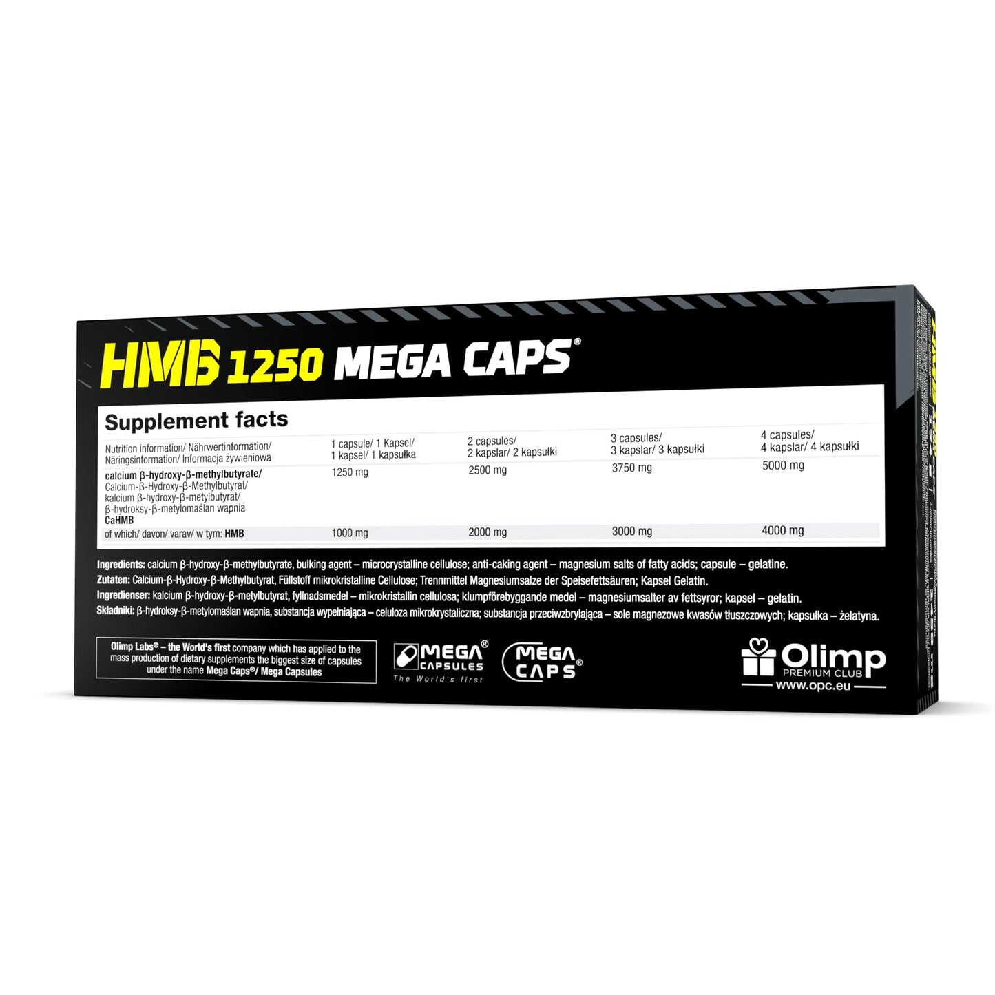 OLIMP SPORT NUTRITION Olimp HMB Mega Caps 120 Capsules