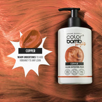Jerome Russell COPPER Bright Colour Bomb | Colour Depositing Hair Mask
