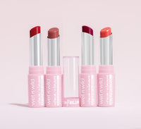 Wet n Wild Cloud Pout Soft Blur Matte Lipstick, Matte Liquid Lipstick with Non-Drying and Long-Lasting Formula, Lightweight and Moisturizing, Bali Blossom