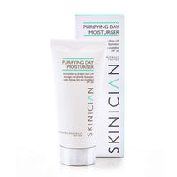 SKINICIAN Purifying Day Moisturiser SPF30 - Lightweight Moisturising Face Cream for Oily Skin - Mattifying Lotion - Anti-Wrinkle Face Moisturiser - Hydrating Formula Suitable for Problem Skin (50ml)