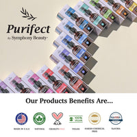 Purifect Softening Vitamin E Facial Serum, Powerful Skin Hydrator Protects Moisture Barrier, Vitamin E Oil Improves Dehydrated and Damaged Skin, Repairs and Moisturises 60ml