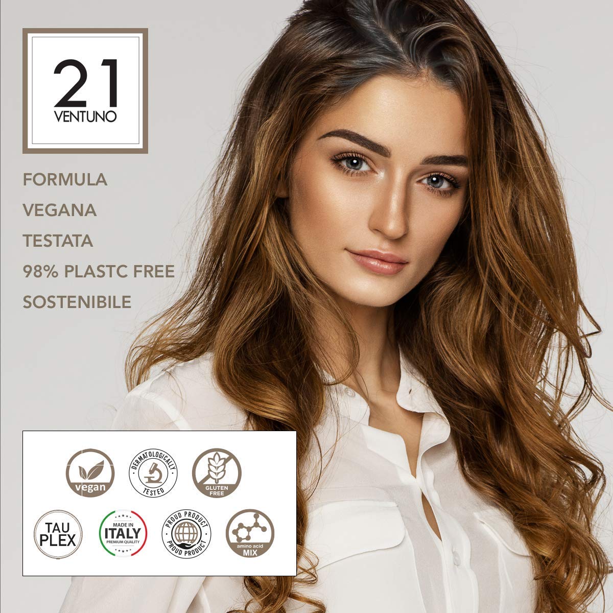 21 Ventuno Professiona Hair Dyeing Kit 6.66 Intense Red Dark Blonde