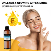 Vitamin E Oil - Vitamin E Oil for Hair, 100% Pure Natural Vitamin E Oil for Face, Vitamin E Oil For Skin, Vitamin E for Scars, Scalp, Pure Vitamin E Oil for Nails, Vit E Pure Oil, Carrier Oils - 10ml
