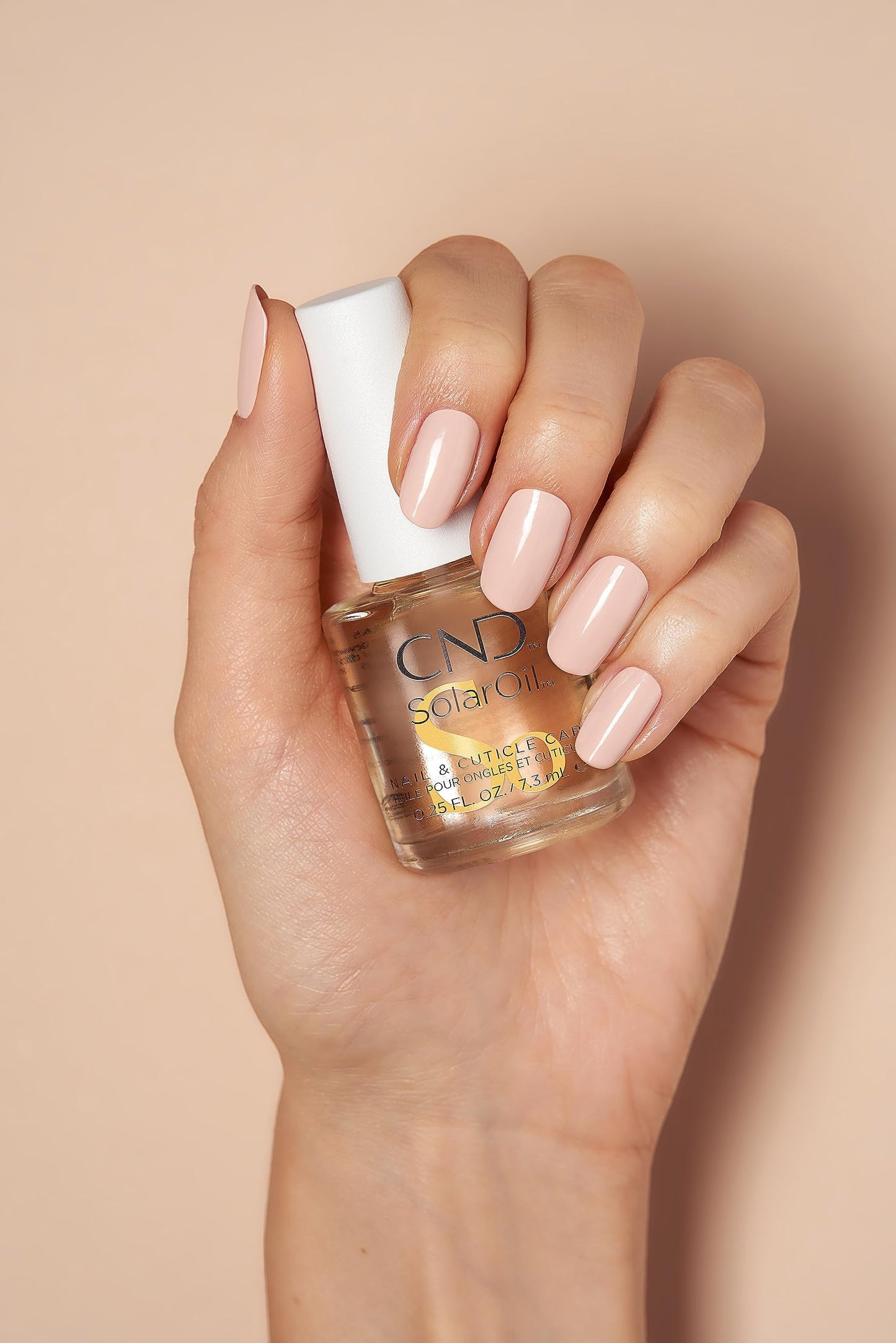 CND Shellac Solar Oil Conditioner, Women, Nair and Cuticle Care, Nourish and Strengthen Nails and Cuticles, Just A Small Amount is Enough, 7.3ml